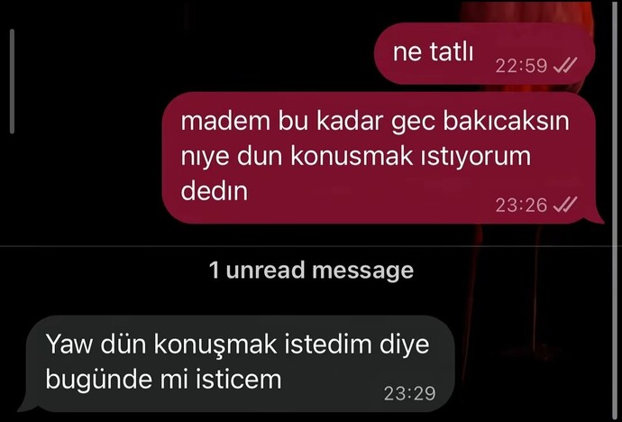 Her gün aynı kişiyle konusmak zorunda mıyız?