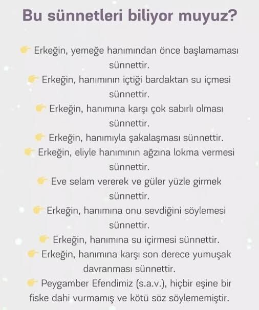 Duyduğunuz enteresan bilgiler nelerdi?