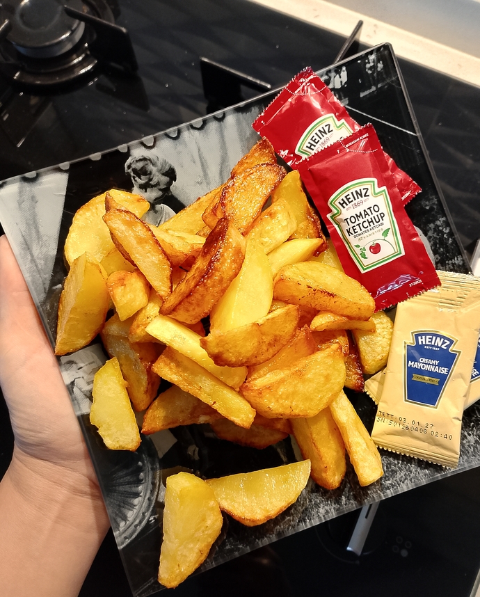 Sevgilime patates kızarttım sizce beğenirmi?