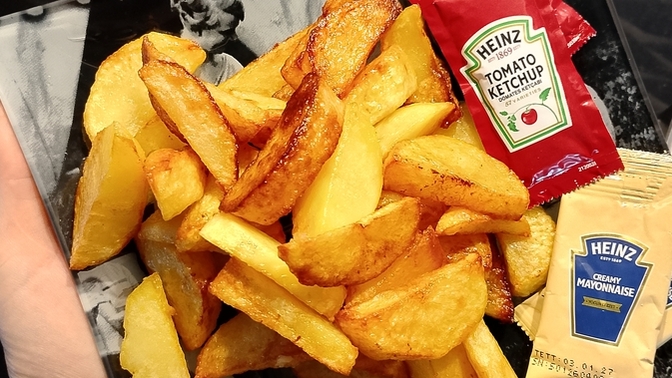 Sevgilime patates kızarttım sizce beğenirmi?