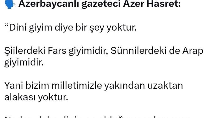 Azerbaycan'da okullarda başörtüsü yasaklandı! Ne düşünüyorsunuz?