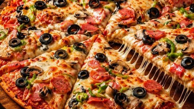 Bir oturuşta kaç dilim pizza yersin?