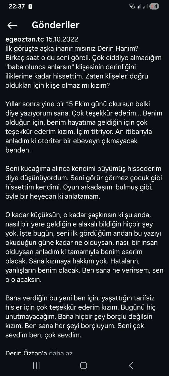 İlk kaç yaşında baba oldunuz?