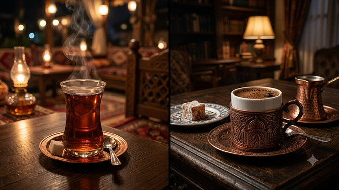 Çay mı, kahve mi: hangisini daha çok seviyorsunuz ve hangisi olmadan duramazsınız?