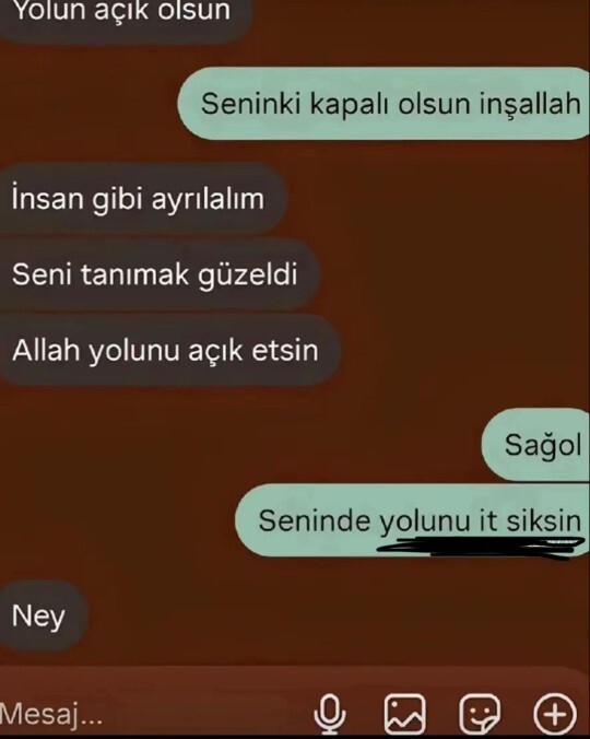 Giderken bile zarif olmam şaka mı?