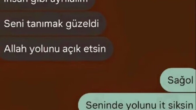 Giderken bile zarif olmam şaka mı?