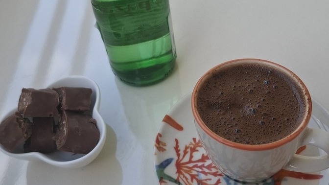 Kahve delisi bir ben miyim, sunum yapmaya takati olmayanlar da var mı?