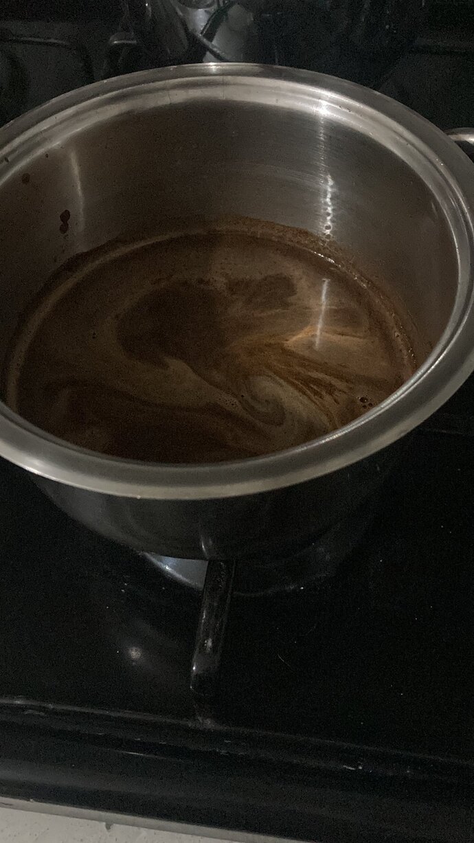 Cezvem kırılınca tencerede türk kahvesi yaptım 🥰