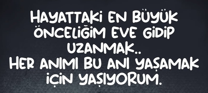 Hayattaki en büyük önceliğin nedir?