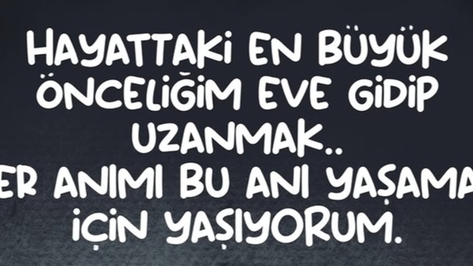 Hayattaki en büyük önceliğin nedir?