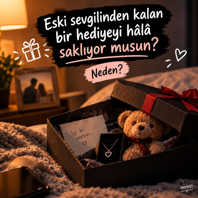 🎁 Eski sevgilinden kalan hediyeyi hâlâ saklıyor musun?