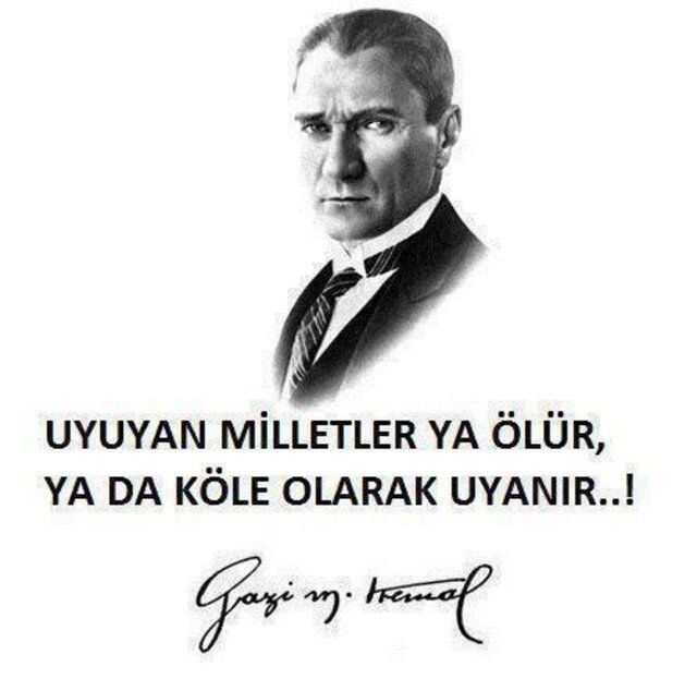 Yüce Atatürk'ün en sevdiğiniz sözü hangisi?