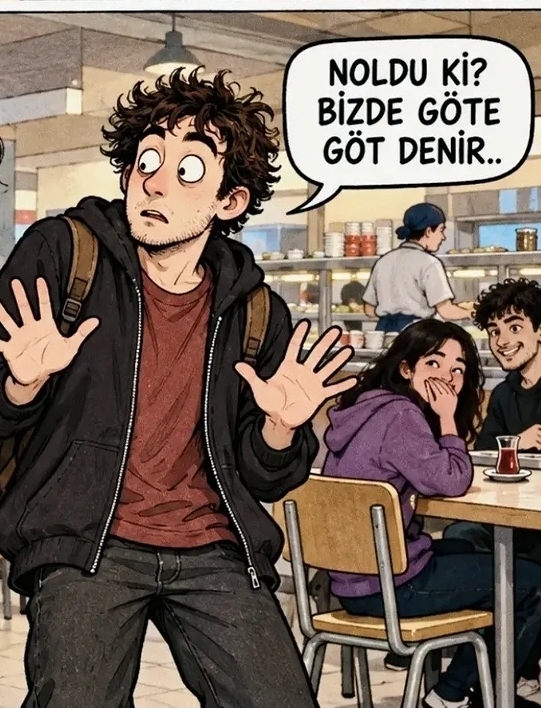 Kocama gö@tt dedim diye küstü özür diledim ama abarttı ama ağzım bozuk ne yapayım?