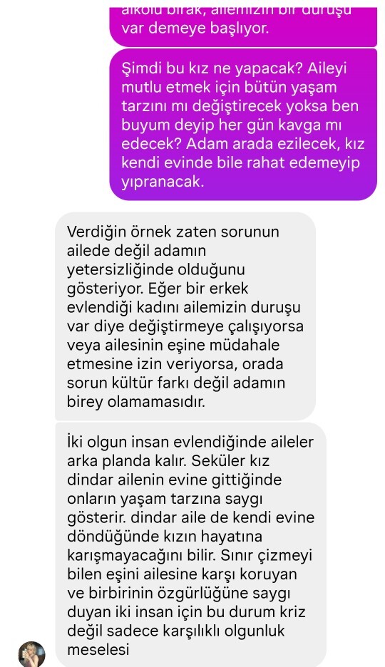 Sizce burada kim haklı?