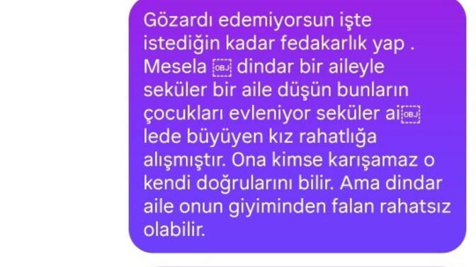 Sizce burada kim haklı?
