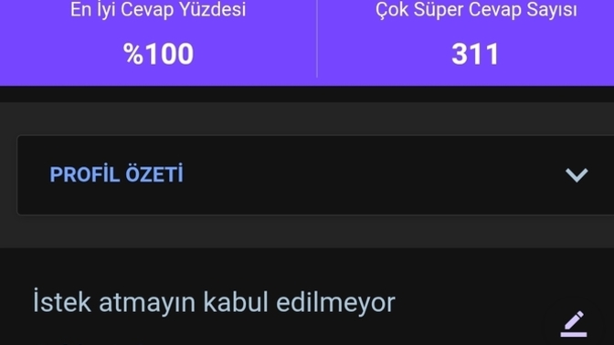 İstek atmadan önce profile bakıyormusunuz?