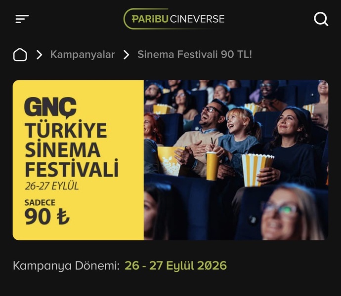 Sinema bileti 90 TL olmuş, gidecek misin?
