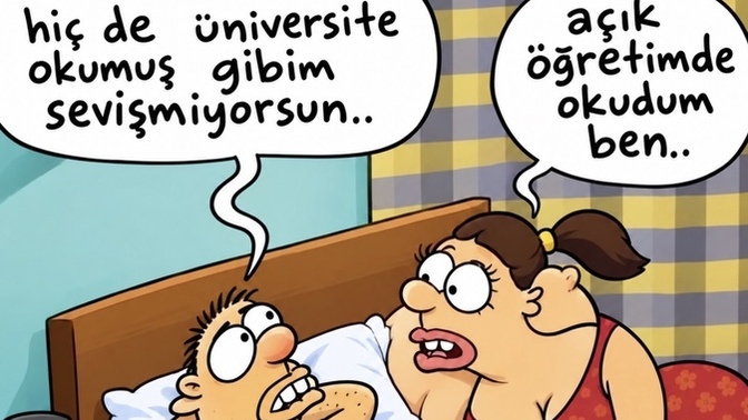 Üniversite okumuş olmak iyi seks yapmayı beraberinde getirir mi?