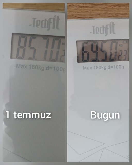 Kilo verme sürecimdeki değişim nasıl görünüyor, hedefe 9,5 kilo kaldı?
