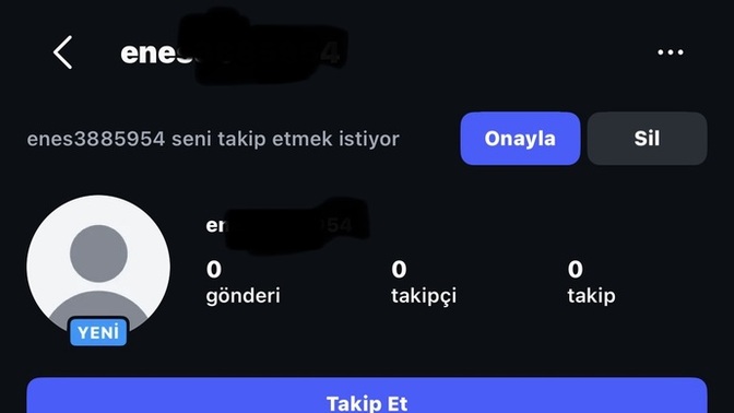 Bu aralar bu tarz hesaplar bana çok istek atıyor sizin de başınıza geliyor mu?