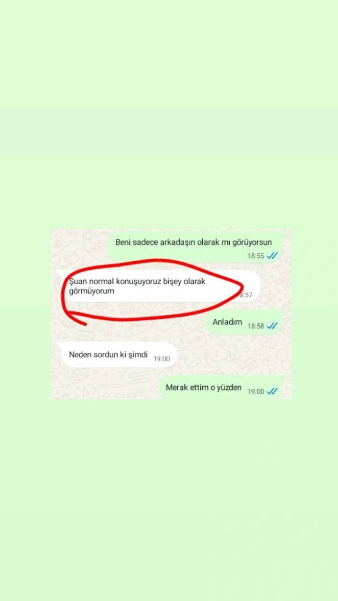 Arkadaşlar burada kaçamak mı cevap vermiş?