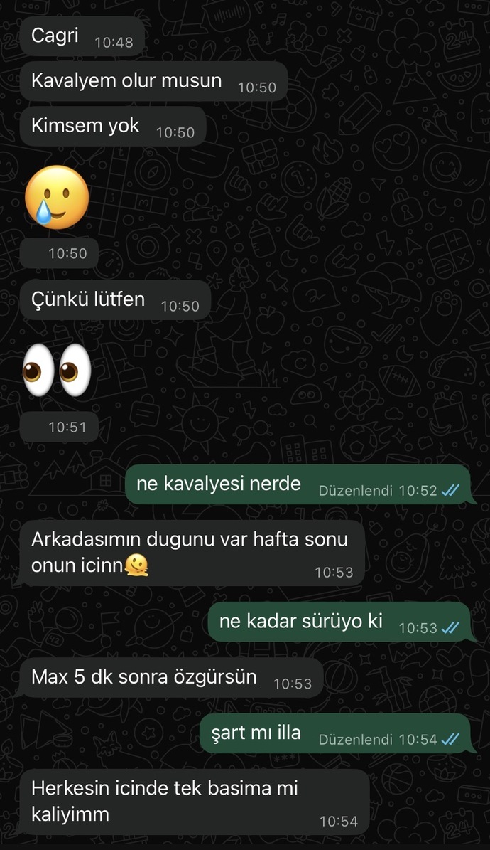 Düğünlerde dans ediyor musunuz?