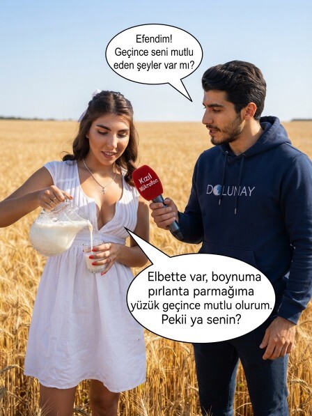 Geçince seni mutlu eden şeyler var mı?