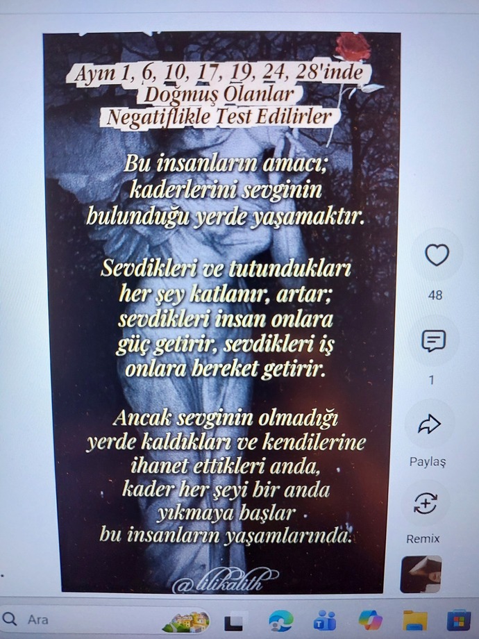 Doğduğunuz günün karmasını biliyor musunuz? Ayın kaçında doğduğunuzu söyleyin, karmanızı söyleyeyim?