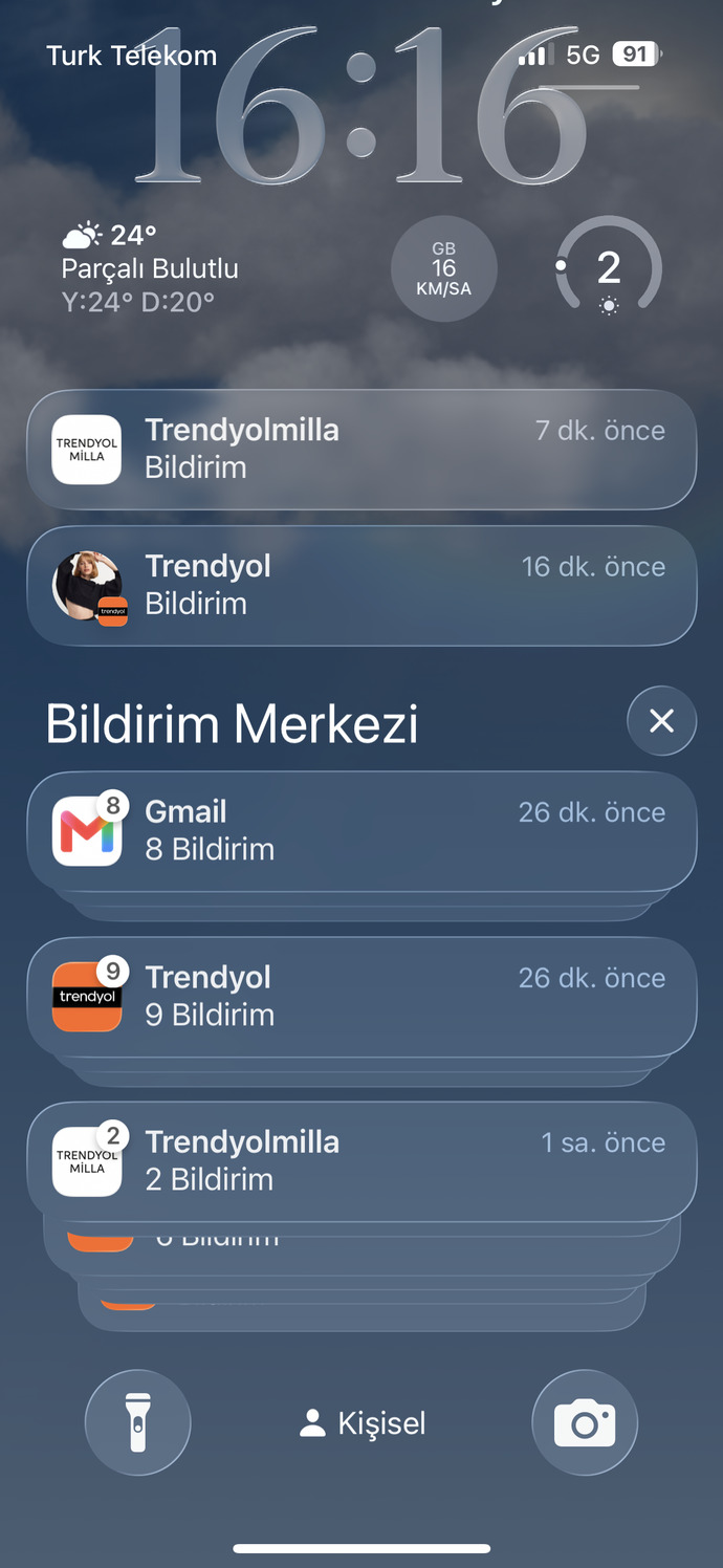 Bu booook trendyol bildirimlerini nerden kapatıcaö aq?
