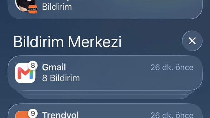 Bu booook trendyol bildirimlerini nerden kapatıcaö aq?