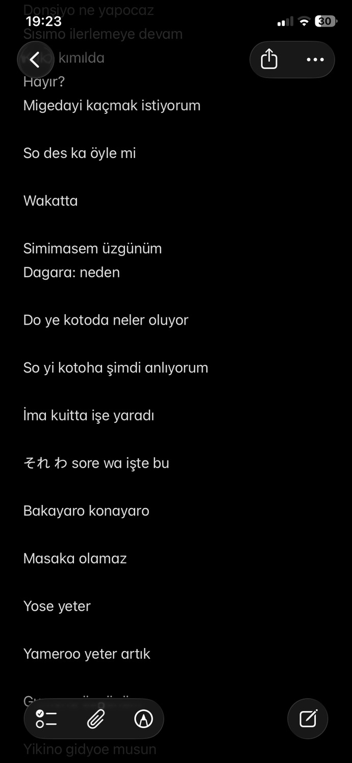 Animeler sayesinde japonca hangi ifadeleri öğrendiniz?
