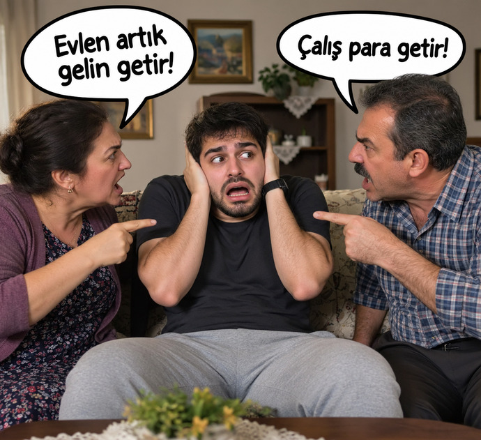 Babam “Çalış para getir” diyor, annem “Evlen gelin getir” diyor. Sizce hangisini yapmalıyım?