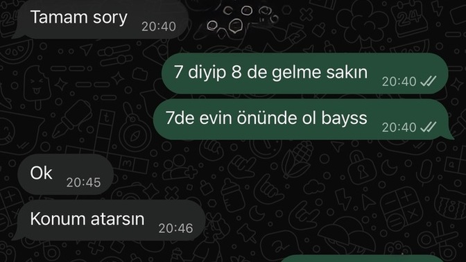 Dakik biri misiniz?