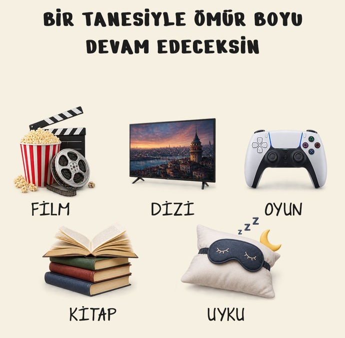 Bir tanesi ile ömür boyu devam edecek olsanız hangisini seçersiniz?