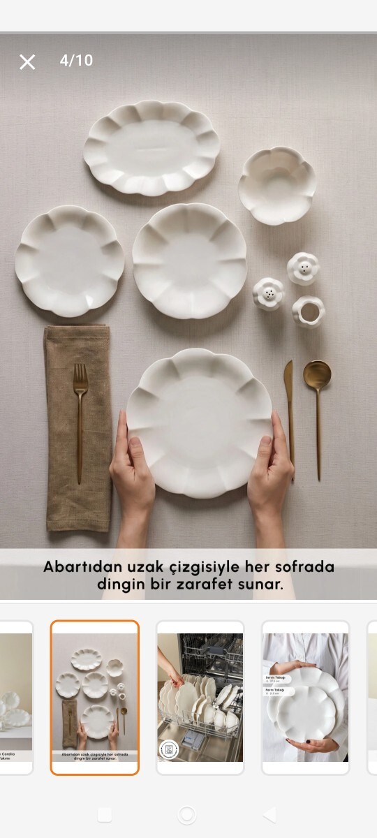 Misafirlik için nasıl sizce bu yemek takımı?