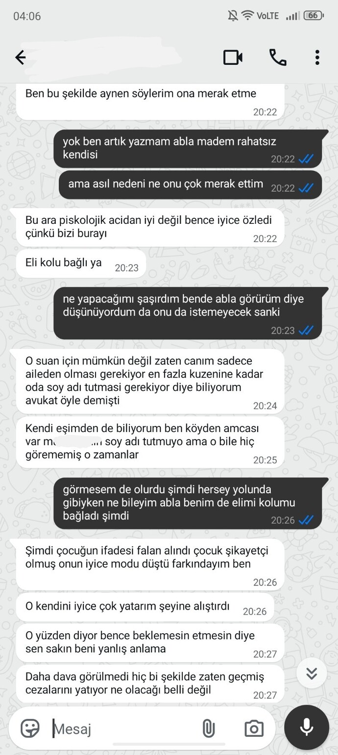 Cezaevindeki sevgilimin ablası ile geçen konuşma ne yapmalı?