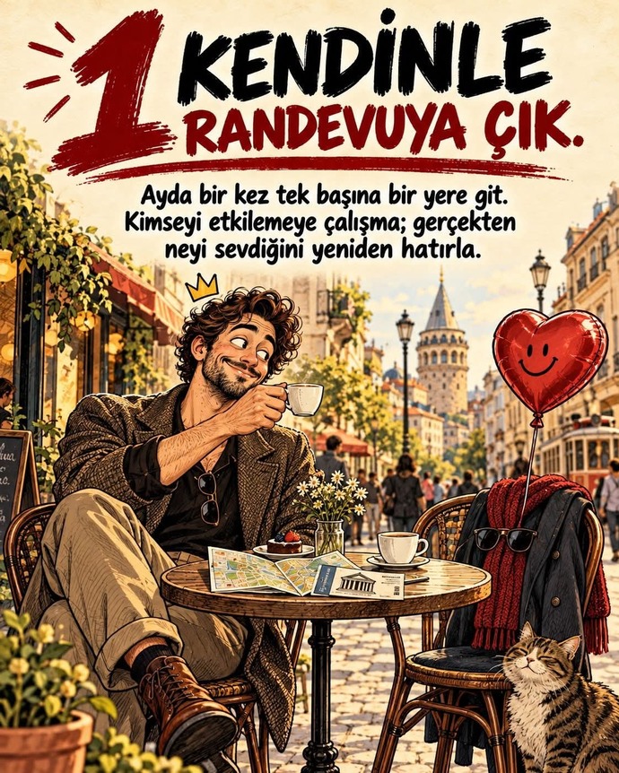 İnsanın kendine verdiği değer kutladığı andır. Öyle değil mi 👑?