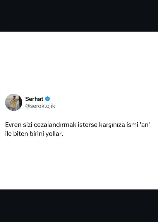 İsmi “-an” ile biten biri var mı hayatınızda?