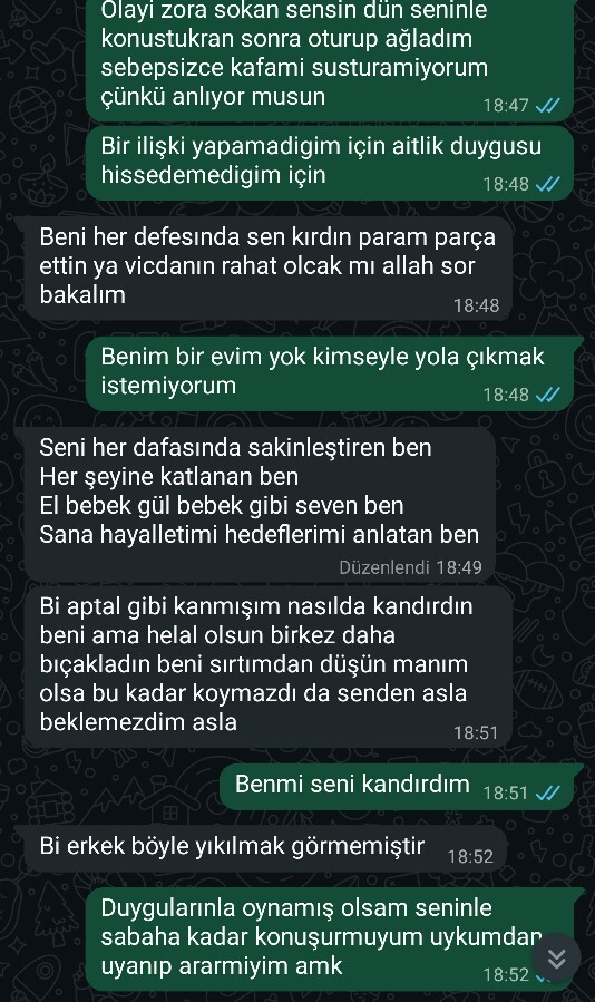 Böyle bir çocuktan ayrılarak yanlış mı yapmışım sizce kızlar?