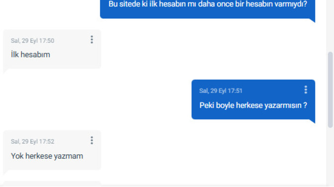 Önce sevgilin var mı diye sorması gerekmezmiydi? Hem flörtleştiğimiz fikrini nereden aldı acaba?