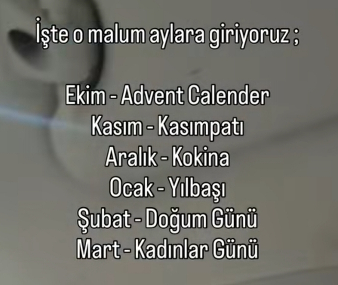 Kızlar malum aylarda da hiçbirini almayacak olan kimler var?