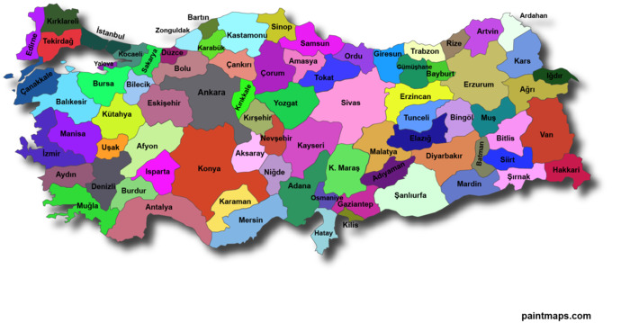 Arkadaşlar, Türkiyenin 81 ili arasından en sevdiğiniz şehir hangisi?