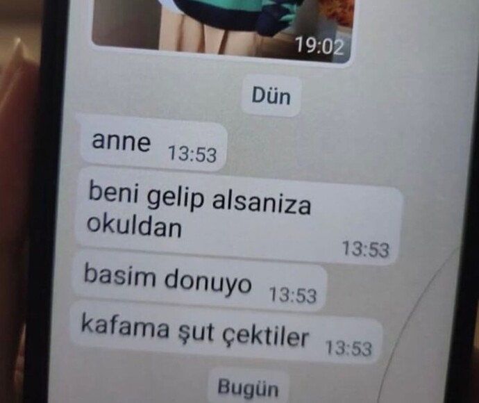Okulda başınıza gelen kötü bir anınız var mı?