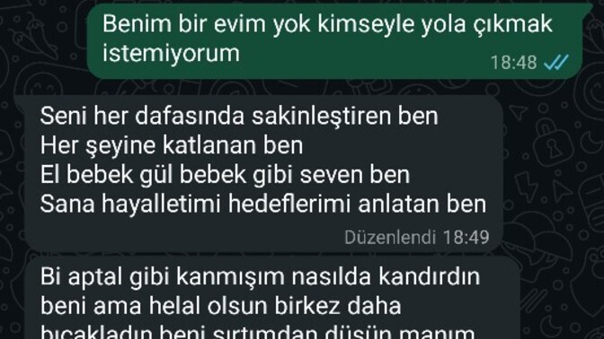 Sizce bu çocuktan ayrılarak hatamı yapmışım ayrılıp pişman olduğunuz oldu mu hiç?