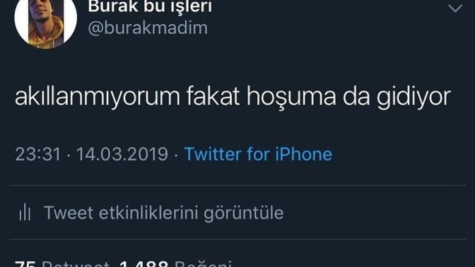 Bile bile aynı hatayı yapmaya devam ettiğiniz o şey ne?