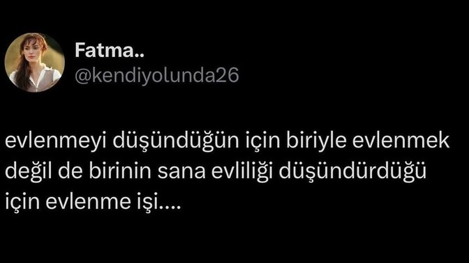 Evlilik hakkında fikirleriniz neler?