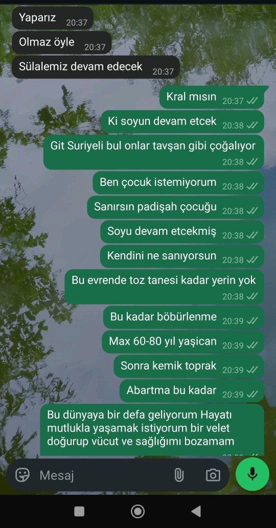 Sizce haklı mıyım ben?