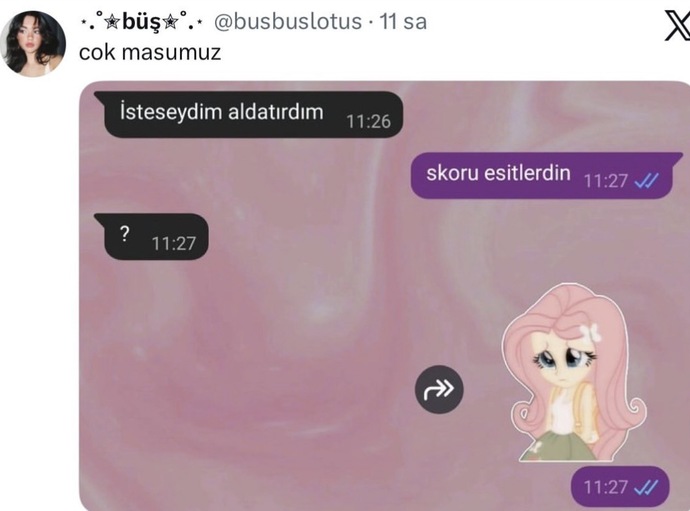 Biz kızlar niye bukadar masumuz 🥹🥺?