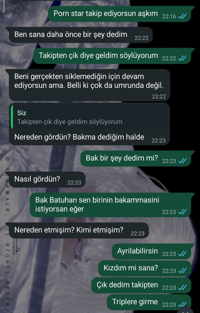 Sevgilim tüm uyarılarıma rağmen kadın takip ettim engellemekte haklı mıyım?