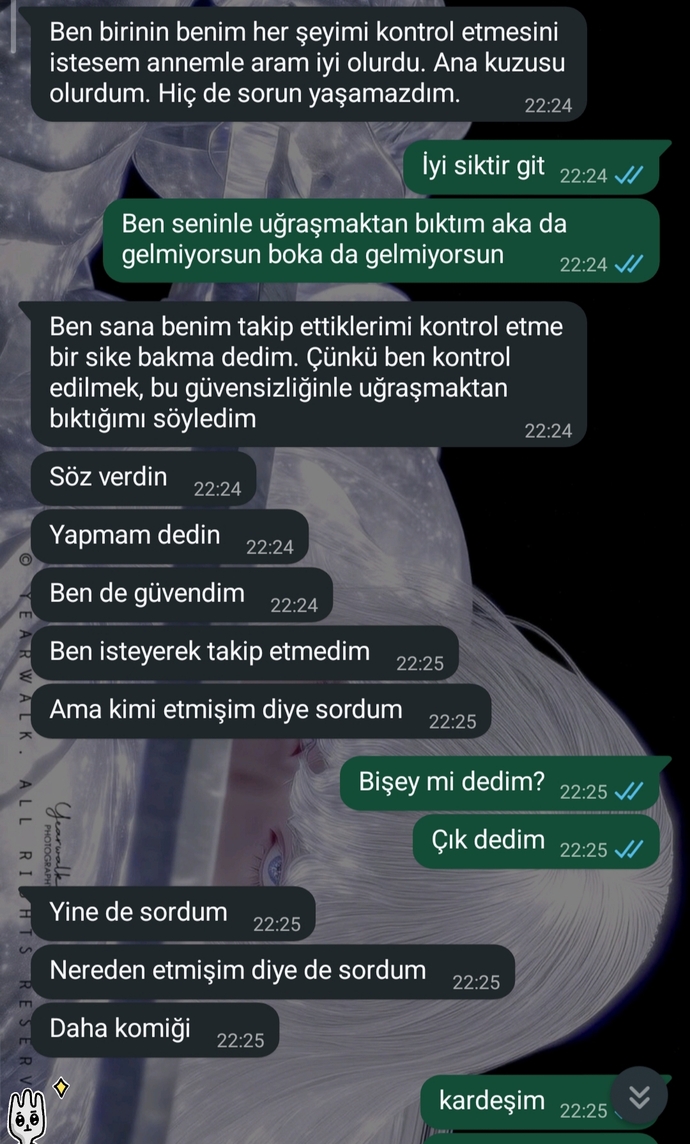 Sevgilim tüm uyarılarıma rağmen kadın takip ettim engellemekte haklı mıyım?